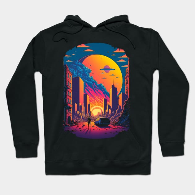 Mandela Effect Apocalypse Hoodie by TreemanMorse